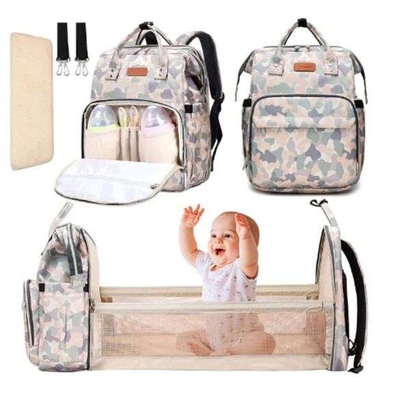 Yoofoss Baby Nappy Multi Function Changing Travel Back Pack. - Picture 1 of 16